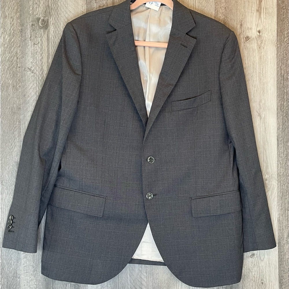 Luigi Bianchi Mantova Classic Gray Blazer